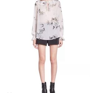 The Kooples Floral Print Women's Blouse